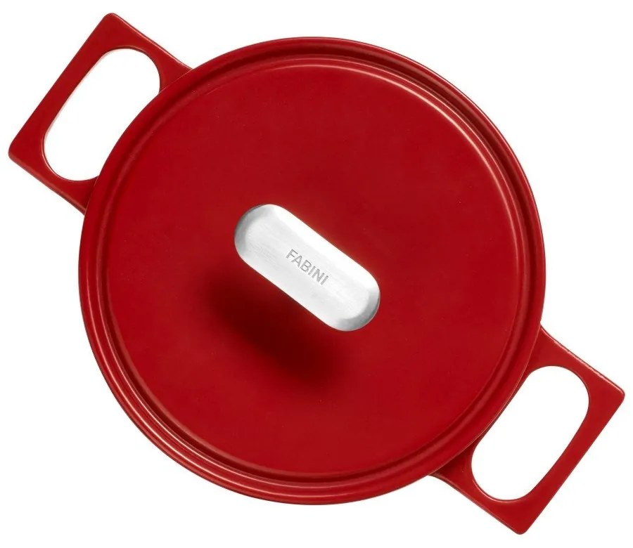 Casseruola in ghisa con coperchio incluso adatta all'induzione 2 l Mattia 3.0 – FABINI