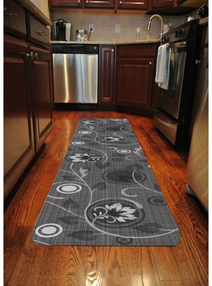 Passatoia grigia lavabile 58x230 cm Rosie – Oyo Concept