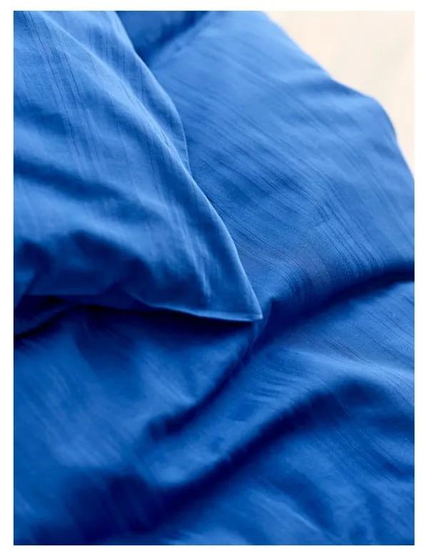 Biancheria da letto matrimoniale damascata blu scuro 200x220 cm Noble - Södahl