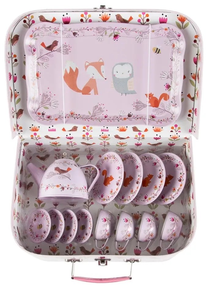 Set da gioco per bambini Woodland Friends Tea Set - Sass & Belle