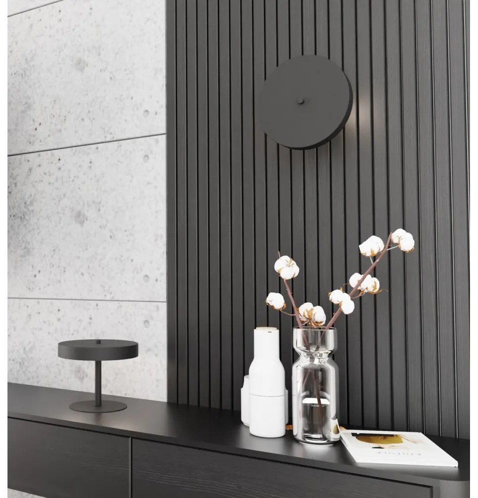 Lampada da parete in acciaio NEMO K2 da interno 2xG9 Colore del corpo Nero