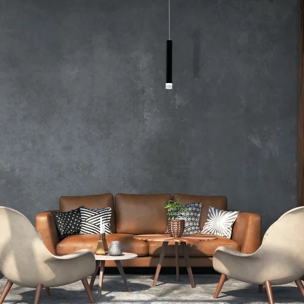 Lampadario LED su corda CARBON LED/5W/230V