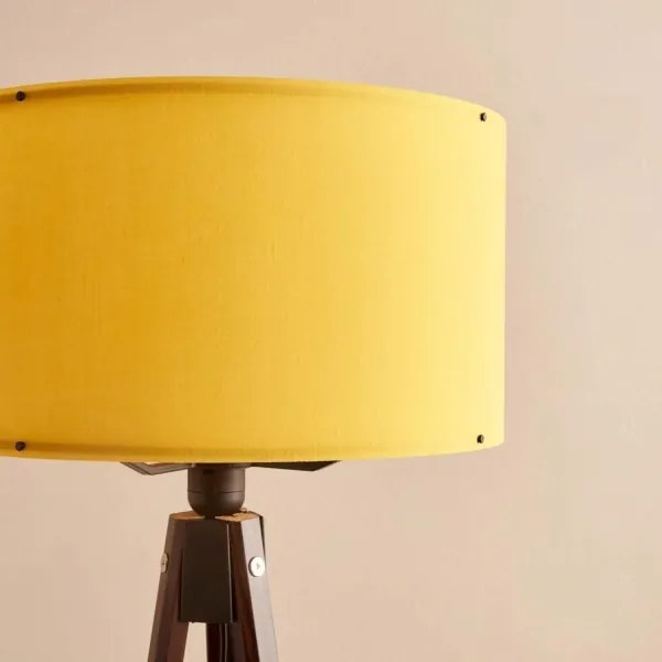 Lampada da terra AYD 1xE27/40W/230V marrone/arancione