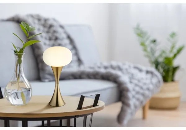 Globo 21027M - Lampada da tavolo LULA 1xE14/25W/230V dorata