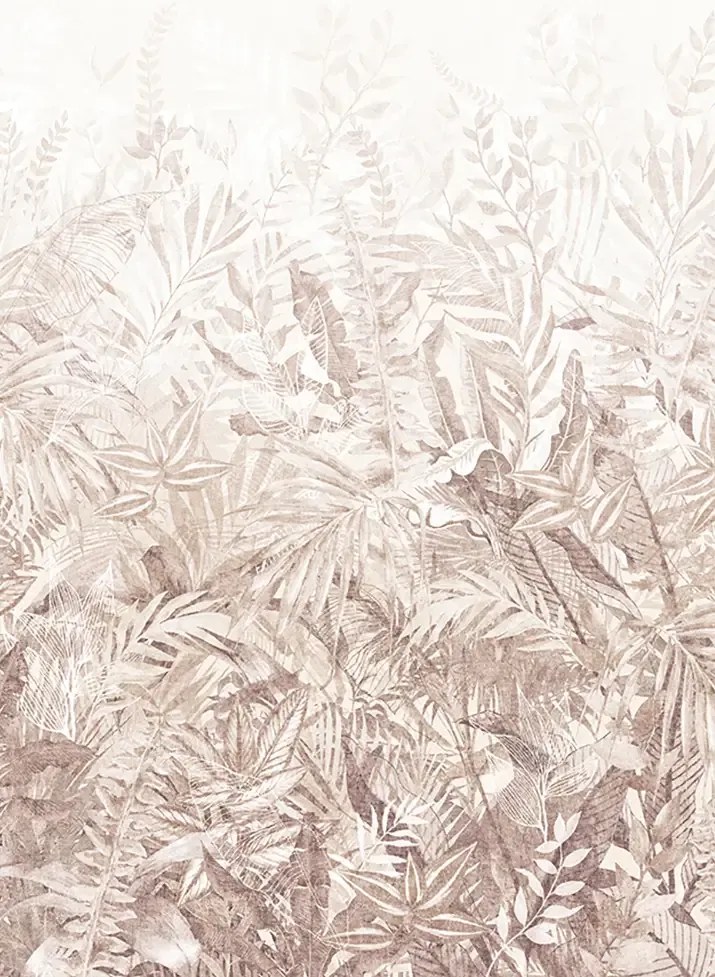 Eijffinger Carta da parati panoramica Linen Leaves - 350708