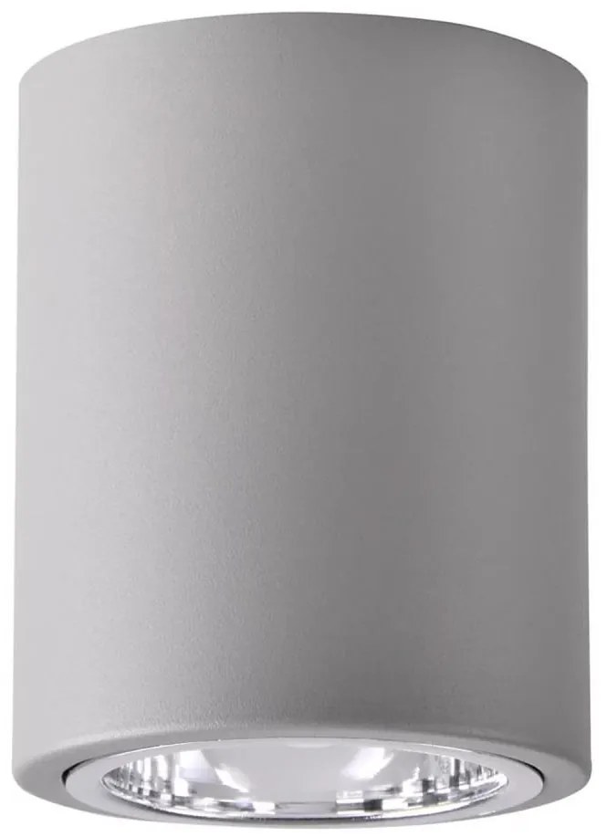 Faretto JUPITER 1xE27/20W/230V diametro 9,8 cm grigio