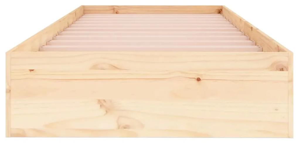 Giroletto in legno massello 90x190 cm 3ft single