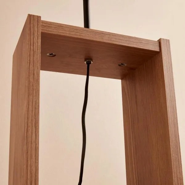 Lampada da terra AYD 1xE27/40W/230V marrone/beige