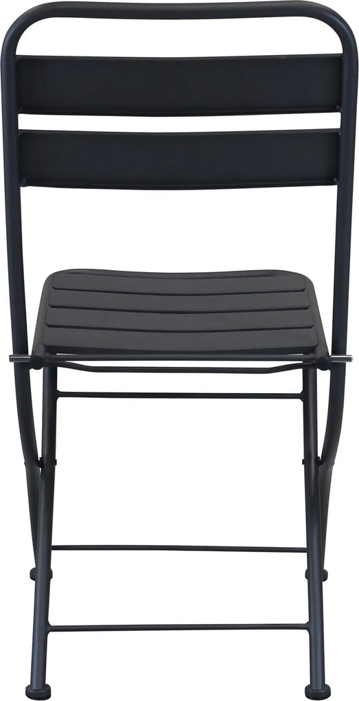 ROMANUS - sedia da giardino pieghevole salvaspazio in ferro