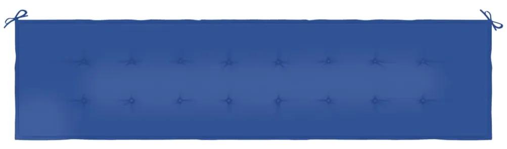 Cuscino per Panca Blu Reale 150x50x3 cm in Tessuto Oxford