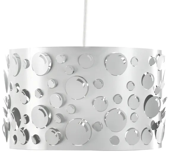 ONLI - Lampada a sospensione con cavo BOLLICINE 1xE27/15W/230V bianca