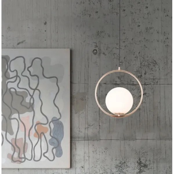 Azzardo AZ4983 - Lampadario a sospensione con filo JUMBO 1xG9/50W/230V oro