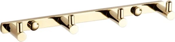 Mexen appendiabiti quadruplo per asciugamano, dorato - 709164-50