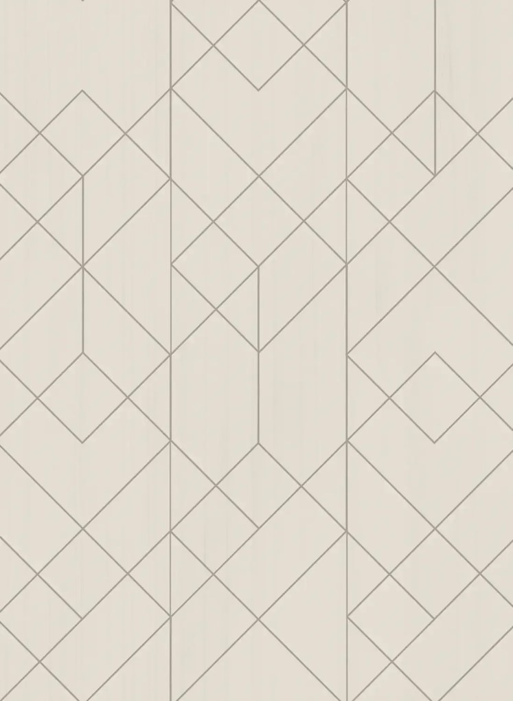Coordonne Tapete Rhombohedral - Cotton