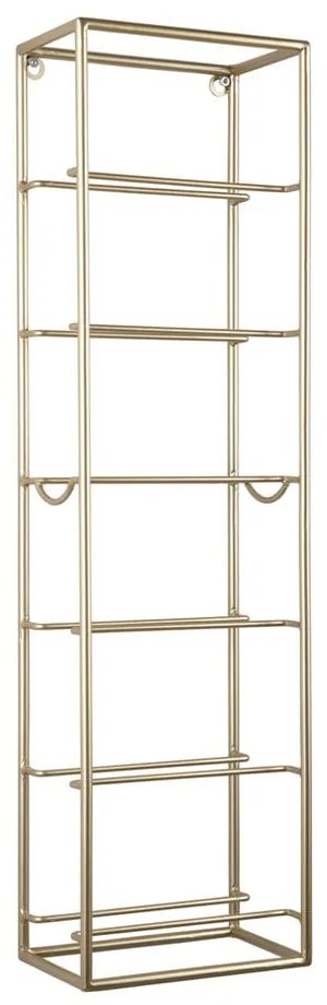 Portabottiglie da parete in metallo color oro numero di bottiglie 6 Single - PT LIVING