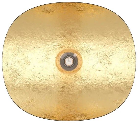 Eglo 390391 - Plafoniera SACEDA 1xE27/40W/230V nero/oro