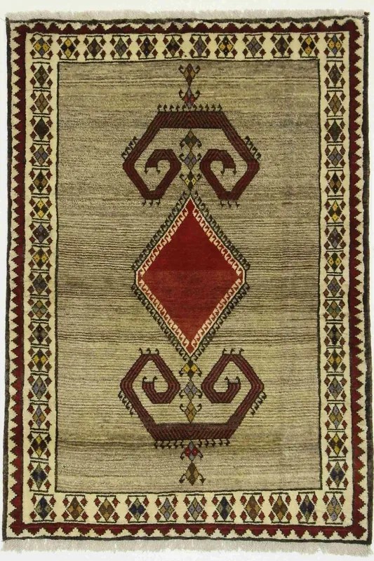 Gashghai Tappeto persiano 110 x 150 Nero (Iran) Annodato A Mano