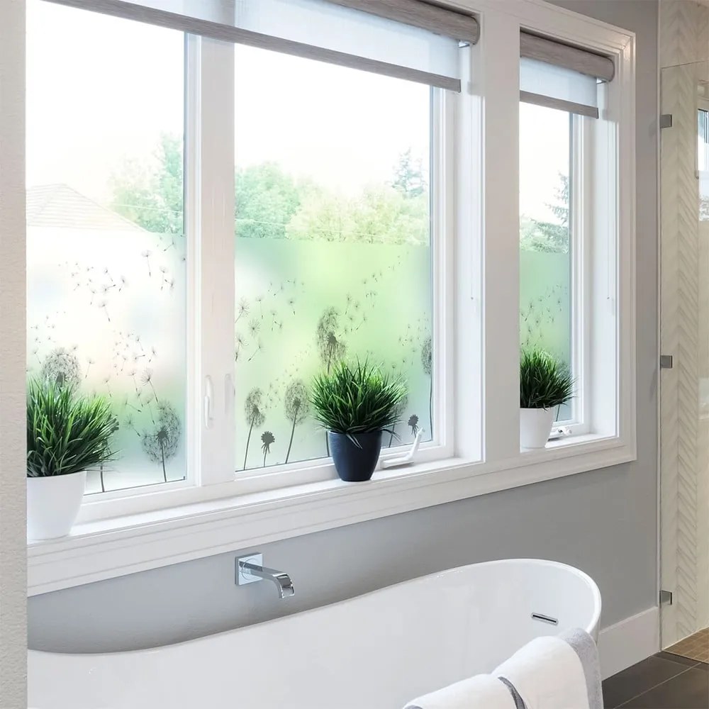 Adesivo per finestre 200x40 cm Dandelions - Ambiance