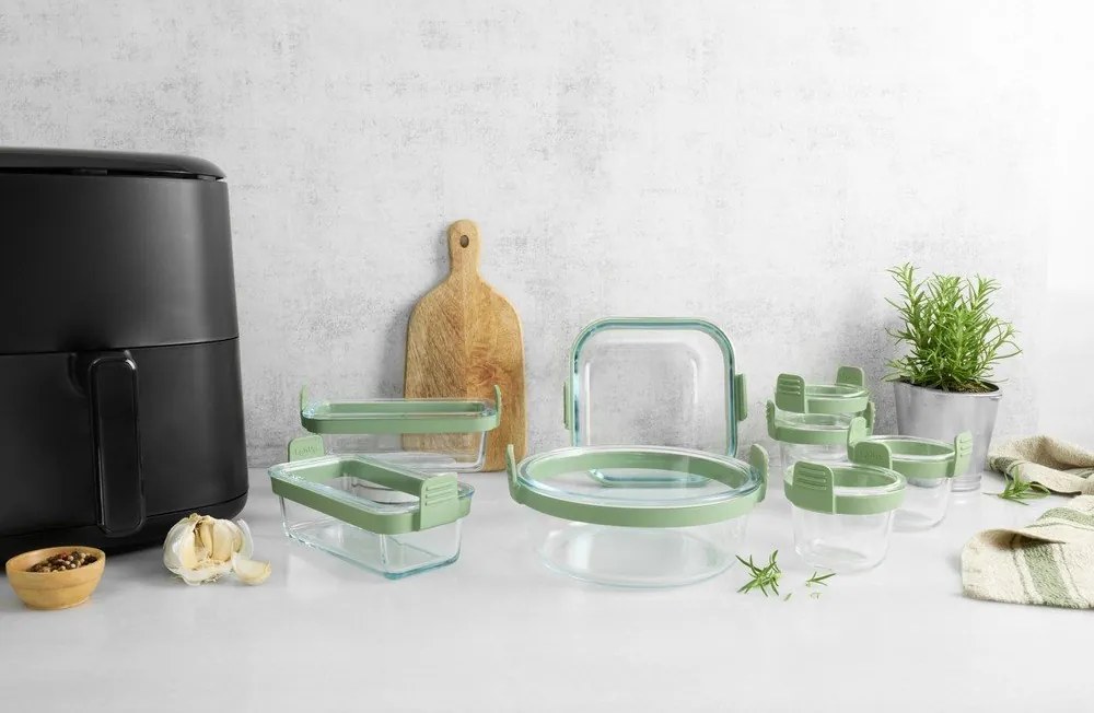 Set di stampi da forno in vetro 2 pz 20x9,5 cm – Lékué