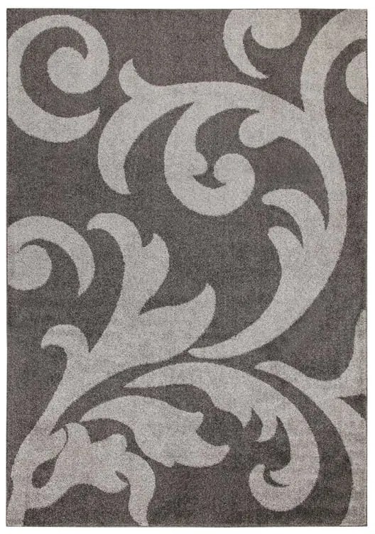 Tappeto Palazzo grigio, L 170 x L 120 cm