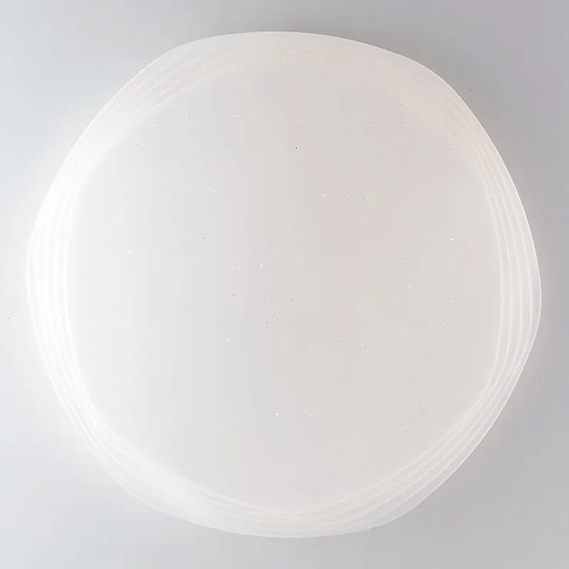 Plafoniera LED moderno Psyche, bianco Ø 78 cm, luce con 3 temperature di colore LUCE AMBIENTE DESIGN