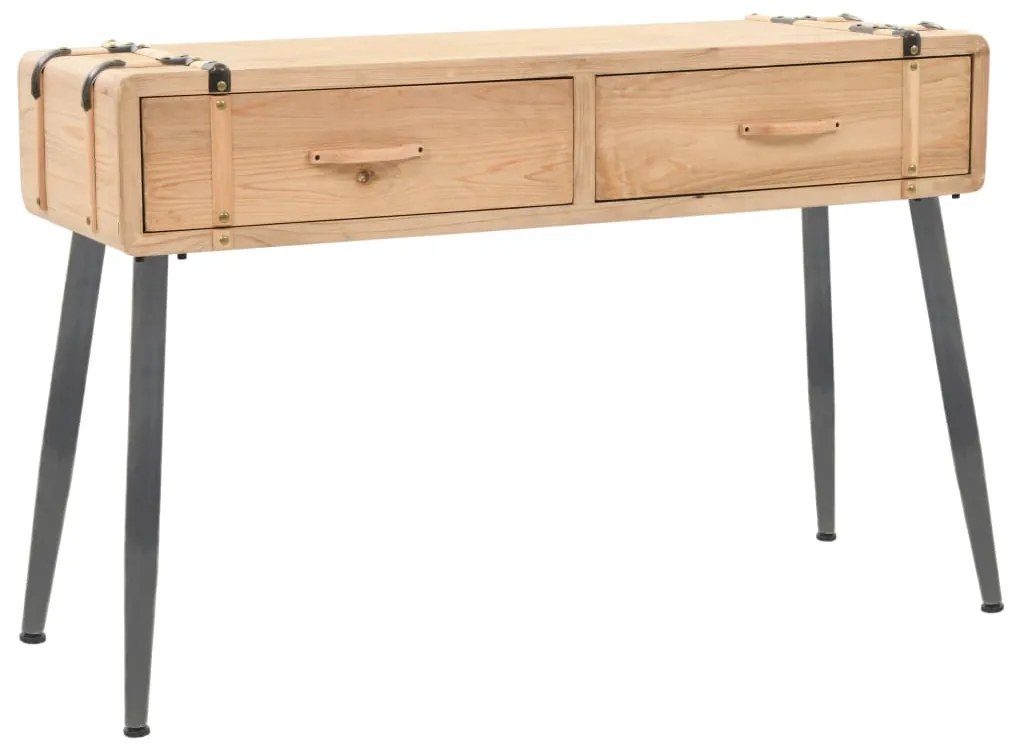Tavolo Consolle İn Legno Massello Di Abete 115x40,5x76 Cm /