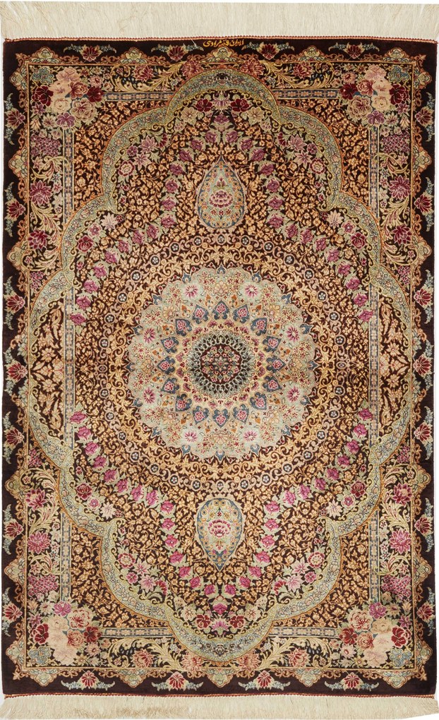 Ghom Tappeto persiano 120 x 80 (Iran) Annodato A Mano