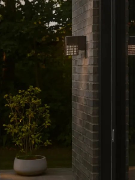 Nordlux - Applique da esterno SIDARA 1xE27/15W/230V IP54 nero