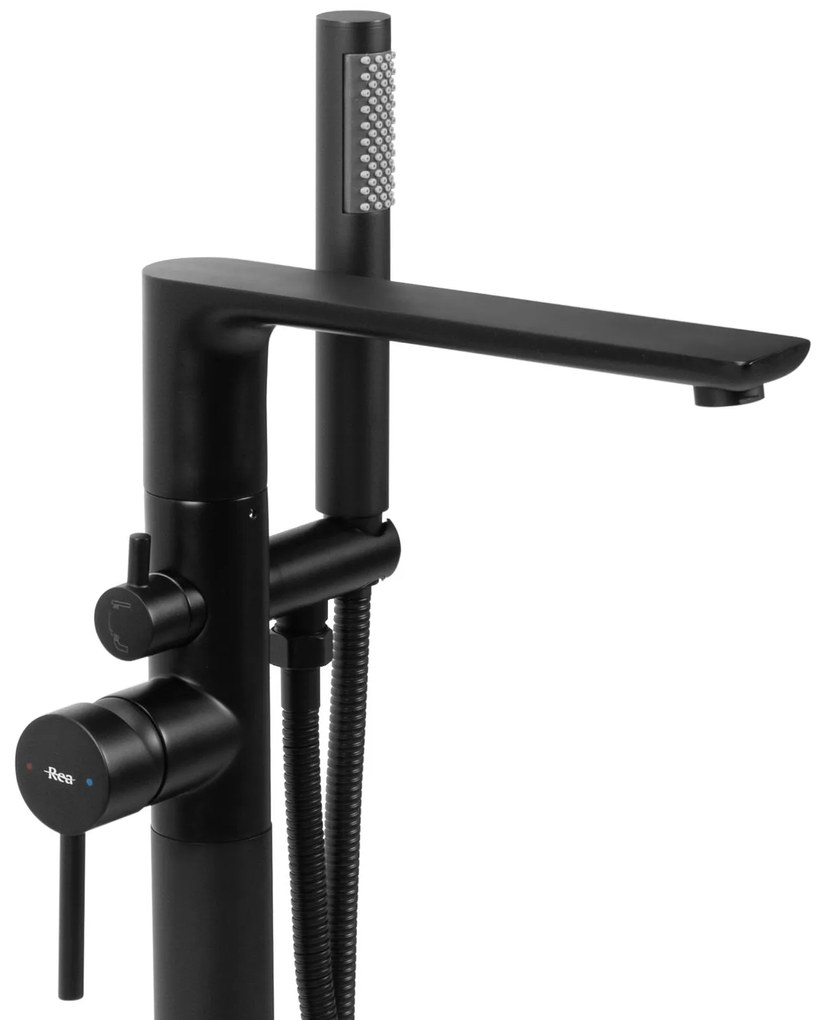 Rubinetto indipendente Rea Flores Black