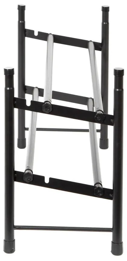 Scarpiera telescopica in metallo nero - Compactor