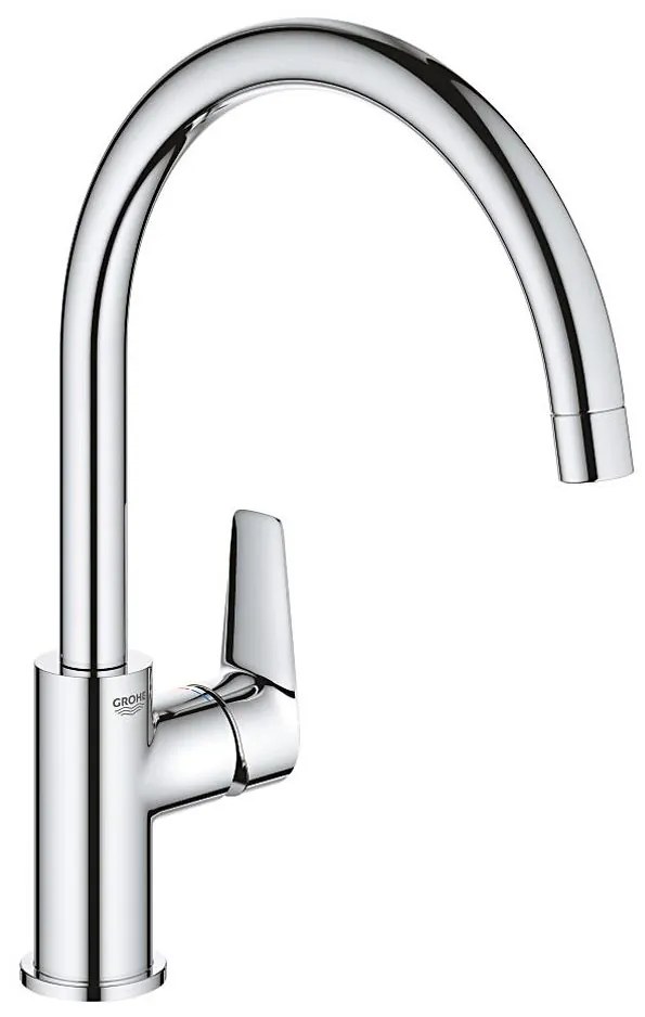 GROHE 30529001 - Miscelatore per lavello START EDGE, cromo lucido