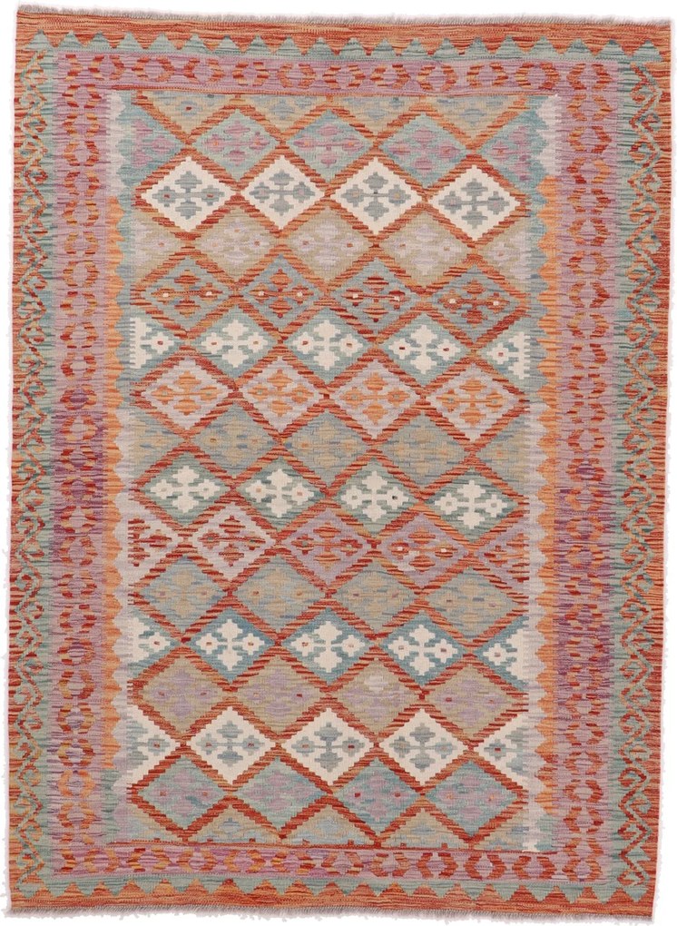 Kilim Tappeto orientale 150x200 (Pakistan) Tessuto A Mano