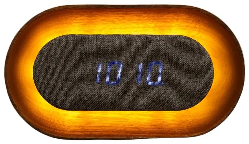 Sveglia digitale Lumos Walnut – Gingko