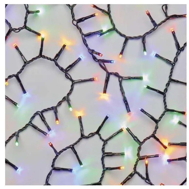 Catena LED da esterno natalizia 300xLED/11m IP44 multicolore