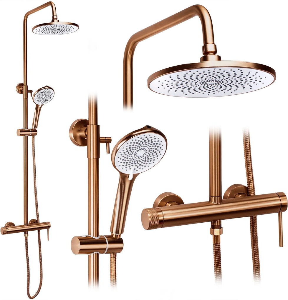 Set doccia Rea Foss Clif Brush Copper