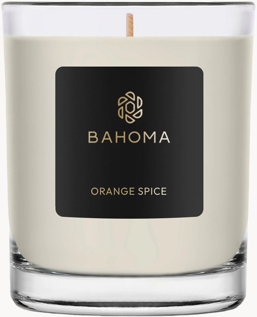 Candela profumata fatta a mano Orange Spice (arancia, anice, vaniglia)