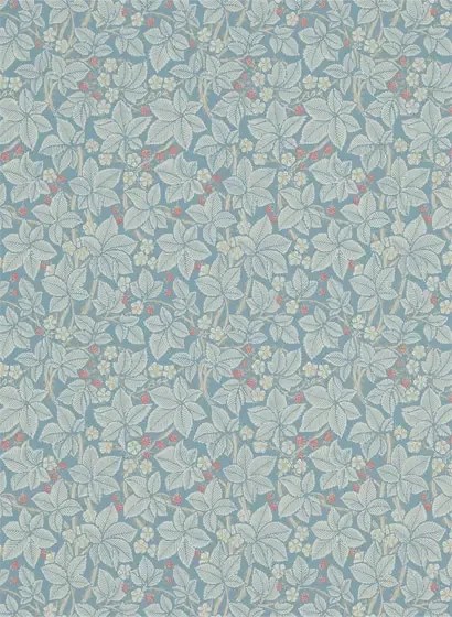Morris & Co Carta da parati Bramble - pale blue