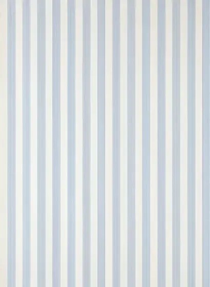 Farrow & Ball Carta da parati Closet Stripe - Pointing/ Lulworth Blue