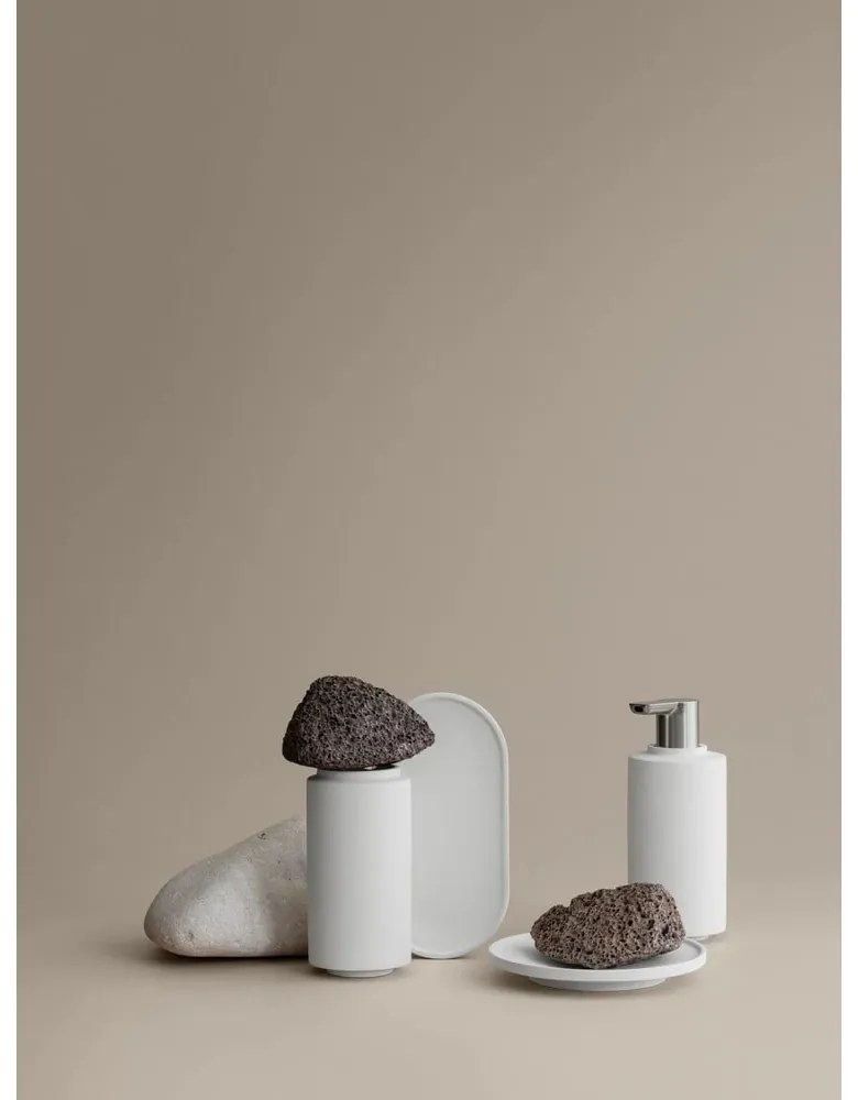 Portasapone bianco in calcestruzzo Creto - Blomus