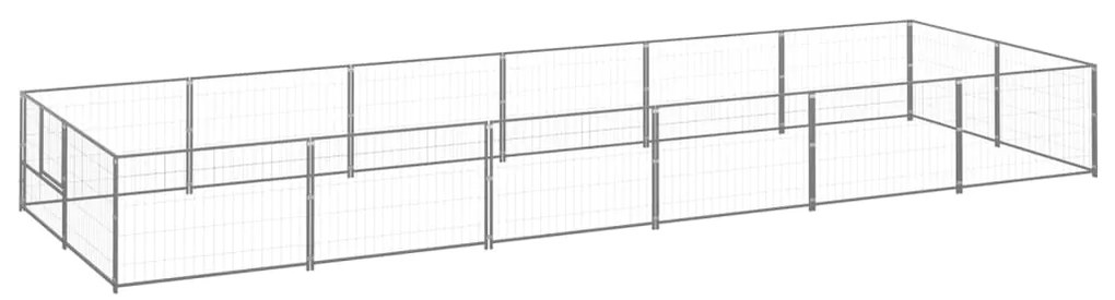 Gabbia Per Cani Argento 12 M² İn Acciaio /