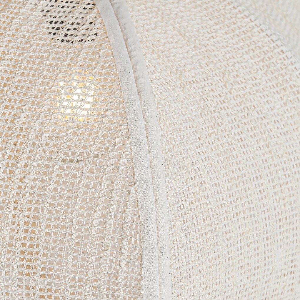 Lampada a sospensione orientale naturale 48 cm - Rob