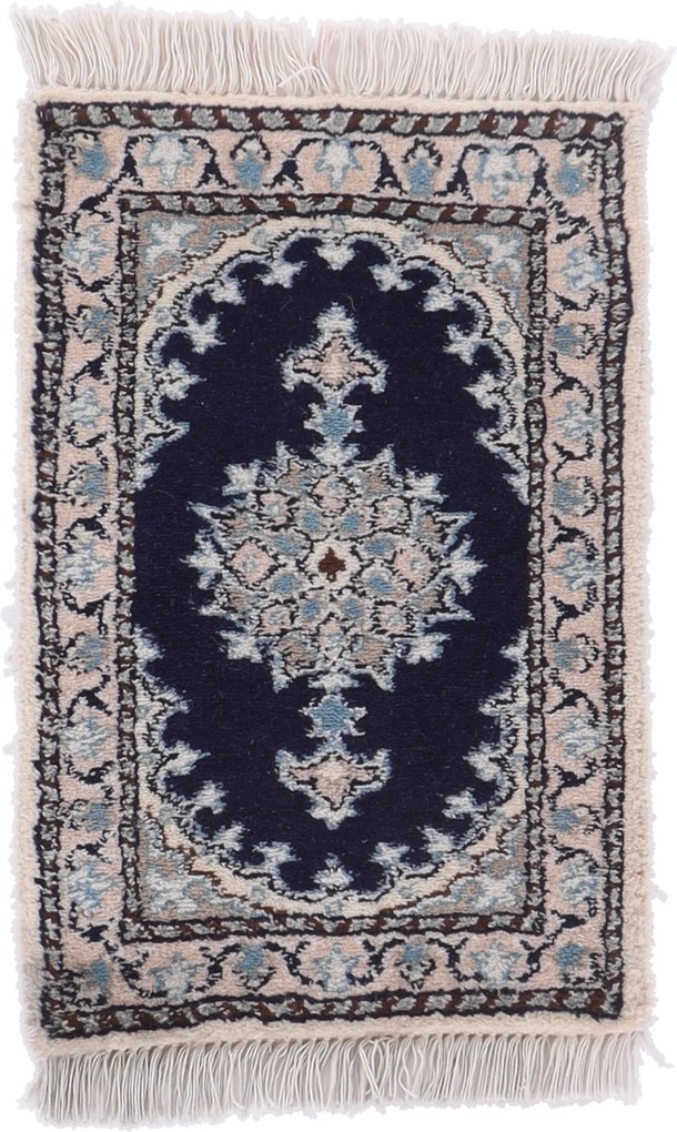 Nain Tappeto 40 x 60 (Iran) Annodato A Mano
