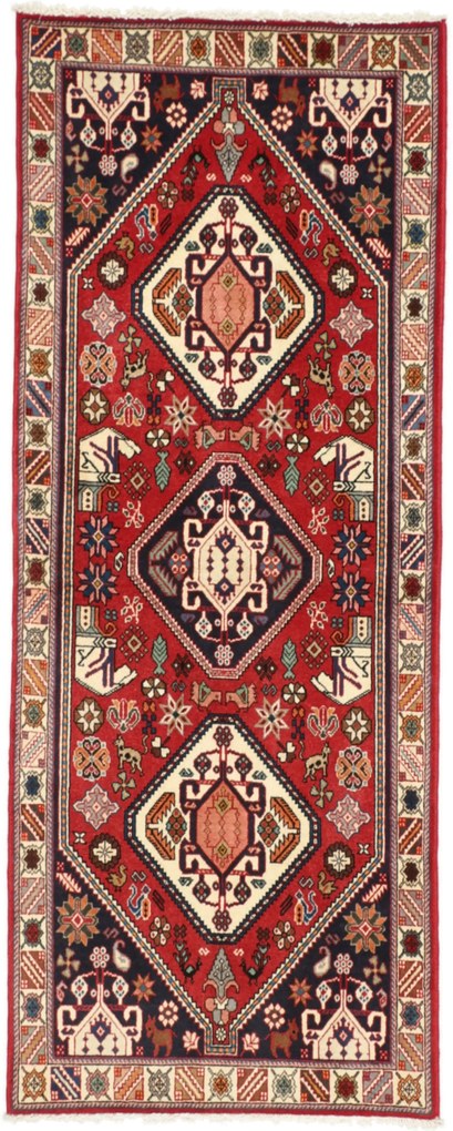 Gashghai Tappeto persiano 200x80 (Iran) Annodato A Mano