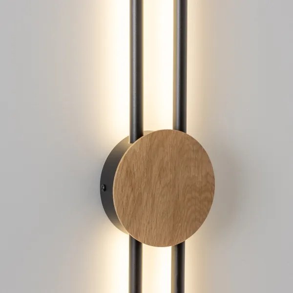 Brilagi - Applique a LED WOODY COLLINE LED/15W/230V 80 cm quercia