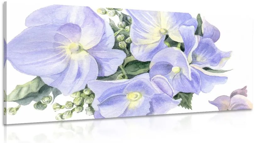 Stampa su tela – Composizione delicata di fiori