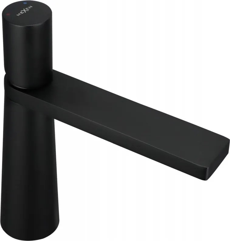 Mexen Nox rubinetto per lavabo, nero - 744200-70