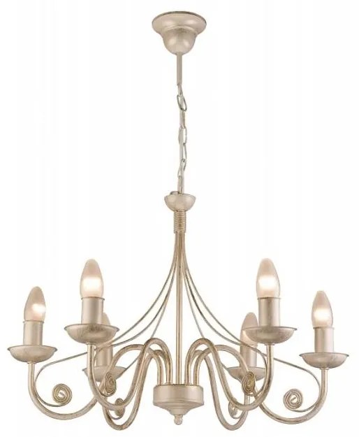 Lampadario su catena DONATO 6xE14/40W/230V