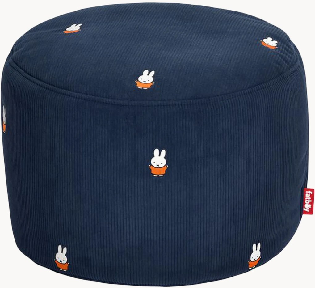 Pouf in velluto a coste per bambini Miffy