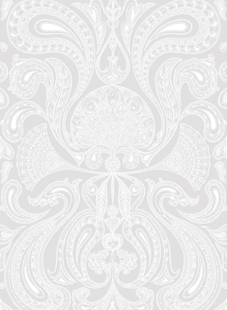 Cole & Son Carta da parati Malabar - White on Lilac