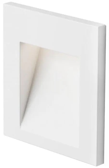 RED - R12013 - Lampada LED da esterno da incasso LED/3W/230V IP54 bianco